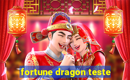 fortune dragon teste